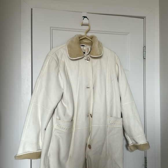 Suede and fur jacket - Picture 1 of 2